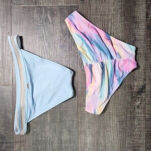 PINK VICTORIA SECRET - swim bottom Set